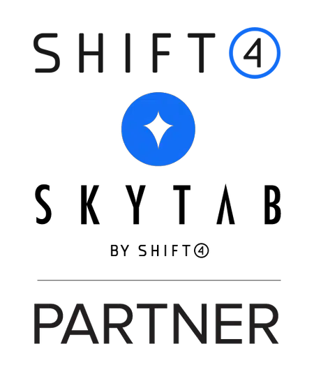 Shift4 + SkyTab Partner Logo
